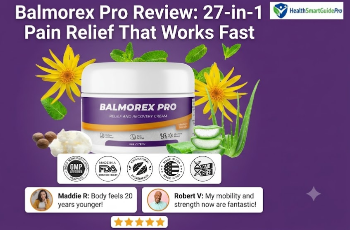 Balmorex Pro Review: 27-in-1 Pain Relief That Works Fast